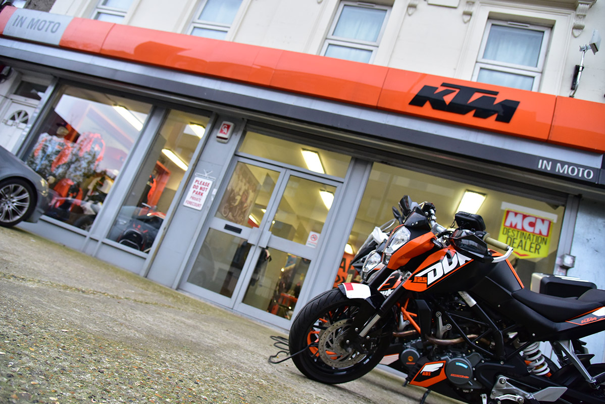 Park street on sale ktm showroom